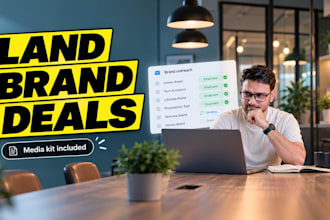 reach out to brands to monetize your channel with paid deals and sponsorships