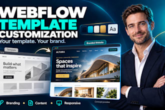 customize your webflow template to match your brand