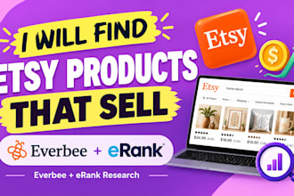 do etsy product research and etsy SEO for new sellers