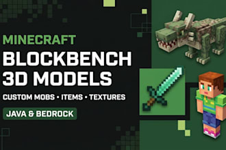 make high quality minecraft models in blockbench