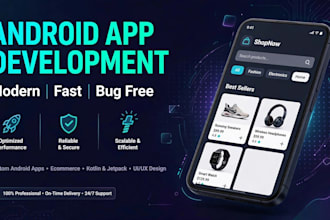 develop modern android app in kotlin