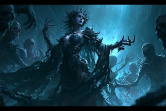design a creepy supernatural creature for your game or story