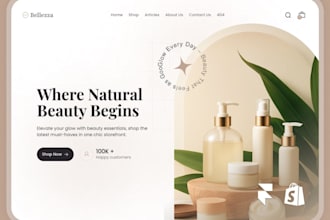 build a professional shopify store