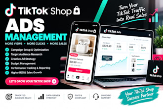 manage tiktok shop ads and optimize ad campaigns