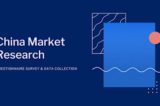 do questionnaire survey market research in china