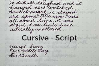 turn your text into a beautiful and neat handwritten work