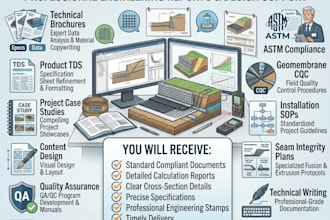 prepare expertly geosynthetics technical docx and reports