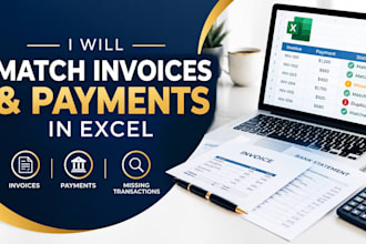 match invoices and payments in excel