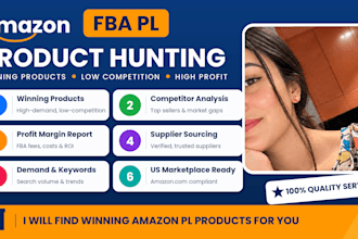 amazon fba product hunting and winning private label product research
