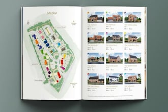 design multifamily offering memorandum and housing development brochure