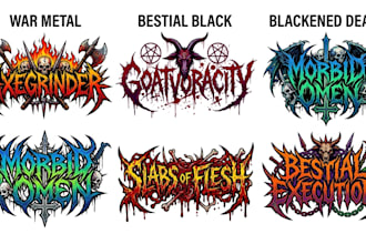 do melodic black, symphonic black, blackened dark metal art