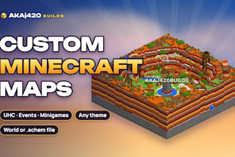 create a custom minecraft map for your server