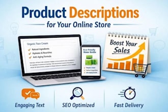 write SEO friendly product descriptions