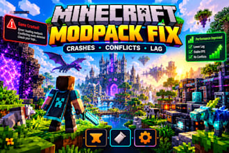 fix minecraft java edition modpack crashes conflicts lag neoforge