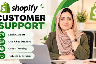 provide shopify customer support