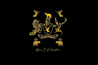 design a luxury gin brand, small batch gin, and premium apparel logo