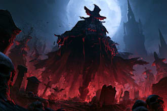 draw horror character illustration