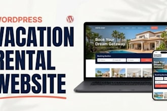 design an airbnb vacation rental website