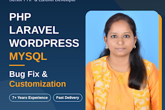 laravel PHP backend developer