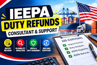 prepare your cbp ieepa tariff refund and customs refund claim