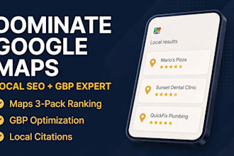 optimize google business profile and rank local SEO on maps
