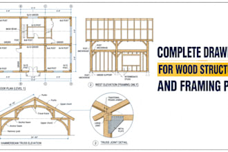 design timber frame house plans, post and beam layouts, joinery and trusses