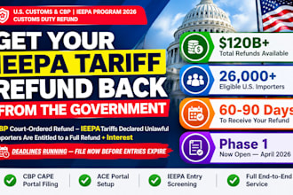 review US entries for cape and ieepa duty refund eligibility
