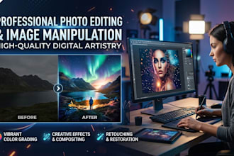 do professional e commerce product photo editing