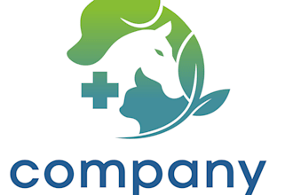 create a professional veterinary logo design