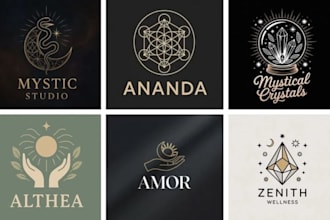 design a meaningful mystical logo for your spiritual brand