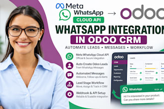 integrate meta whatsapp cloud api webhook in odoo crm lead stage workflow