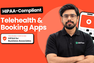 build hipaa compliant telehealth, telemedicine and doctor appointment app