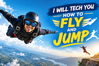 tech you how to fly and jump