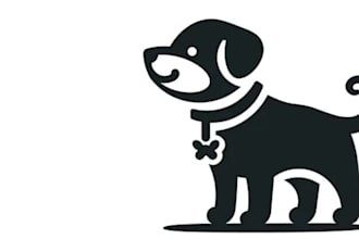 design a custom pet logo, dog, cat, and animal branding for pet stores