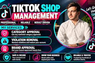 fix tiktok shop suspension and remove violations