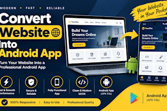 convert your website into professional android app