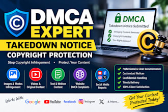 do dmca takedown notices for copyright infringement