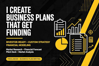 create a professional business plan