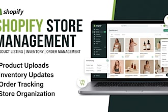 manage your shopify store, products, orders, and inventory