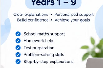 provide online math tutoring