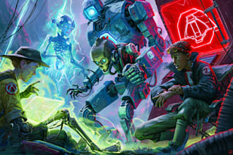 design sci fi concept art