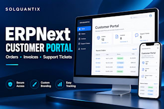 set up and customize customer portal for your business