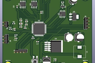 design professional kicad pcb layout using stm32