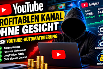 erstelle einen profitablen kanal ohne gesicht durch youtube automatisierung