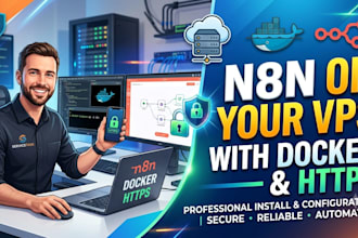 install and configure n8n on your vps with docker and https