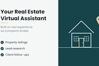 be your real estate VA for listings and lead research