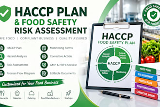 develop a haccp plan and food safety hazard analysis