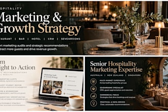 audit your restaurant or hotel marketing and provide a growth strategy