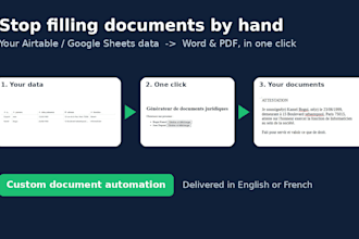 automate your word and pdf document generation from airtable or sheets