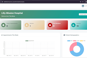 provide hospital management and billing erp software